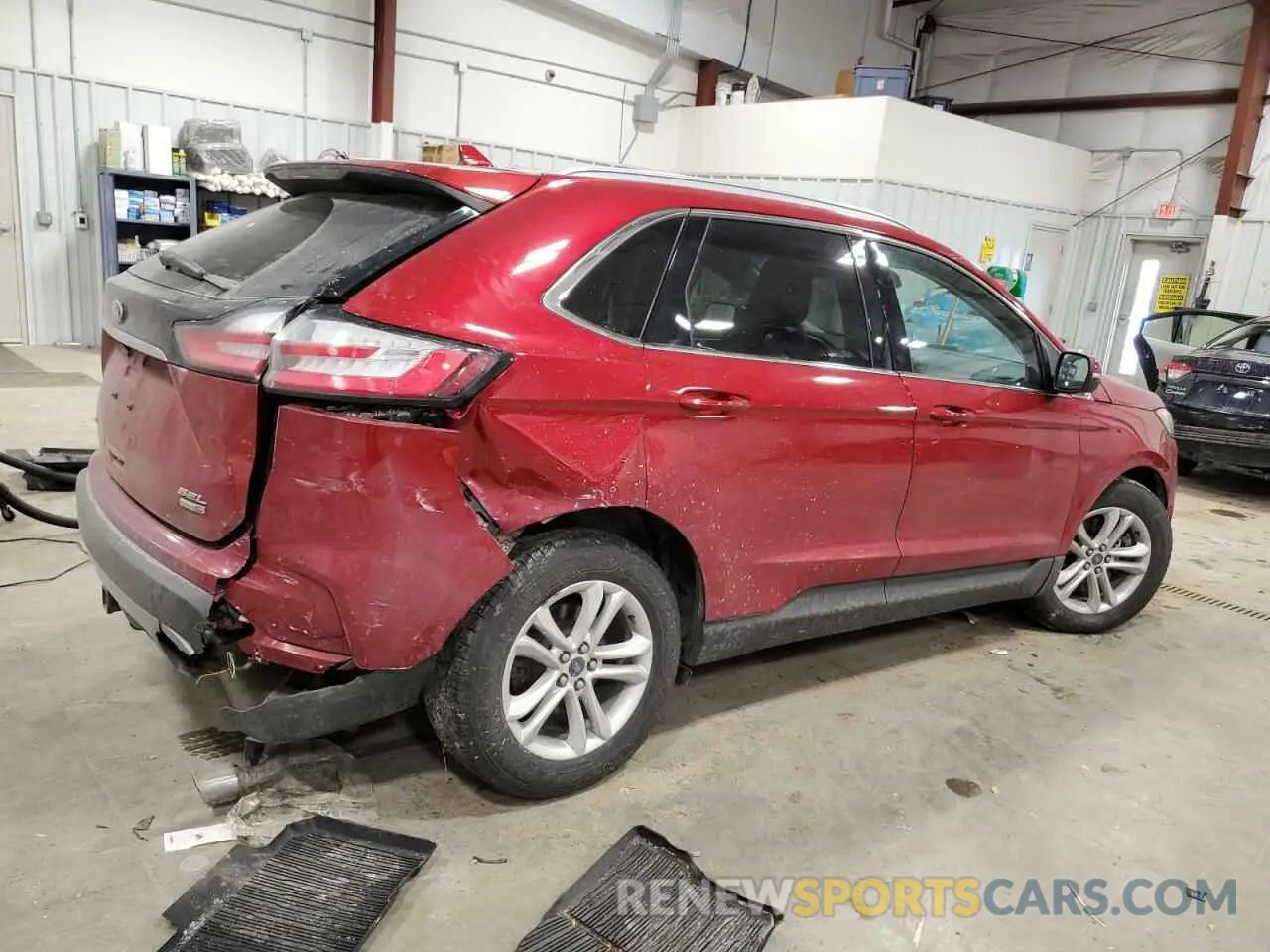 3 Фотография поврежденного автомобиля 2FMPK4J97LBA12819 FORD EDGE 2020