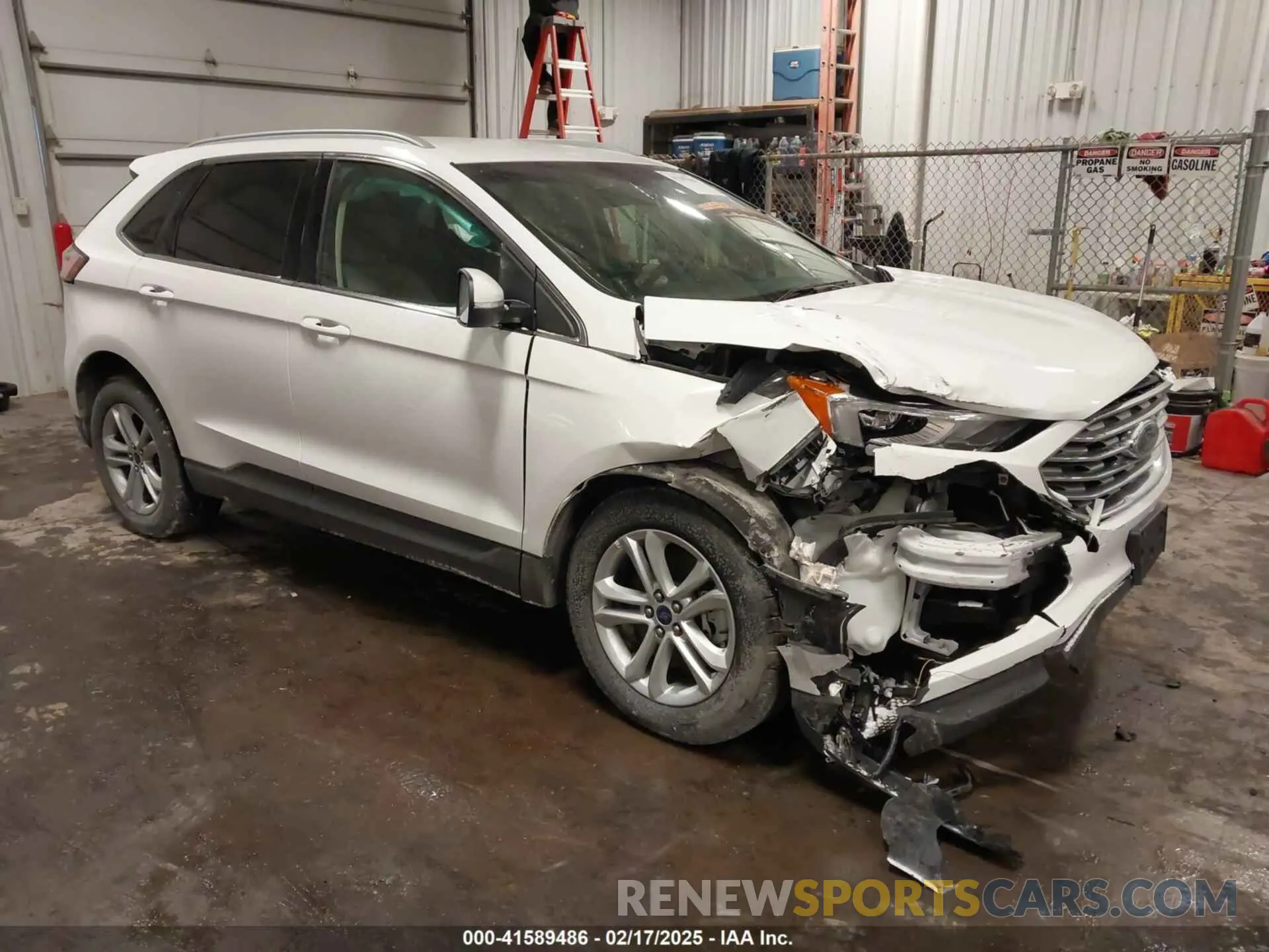1 Photograph of a damaged car 2FMPK4J97LBA12836 FORD EDGE 2020