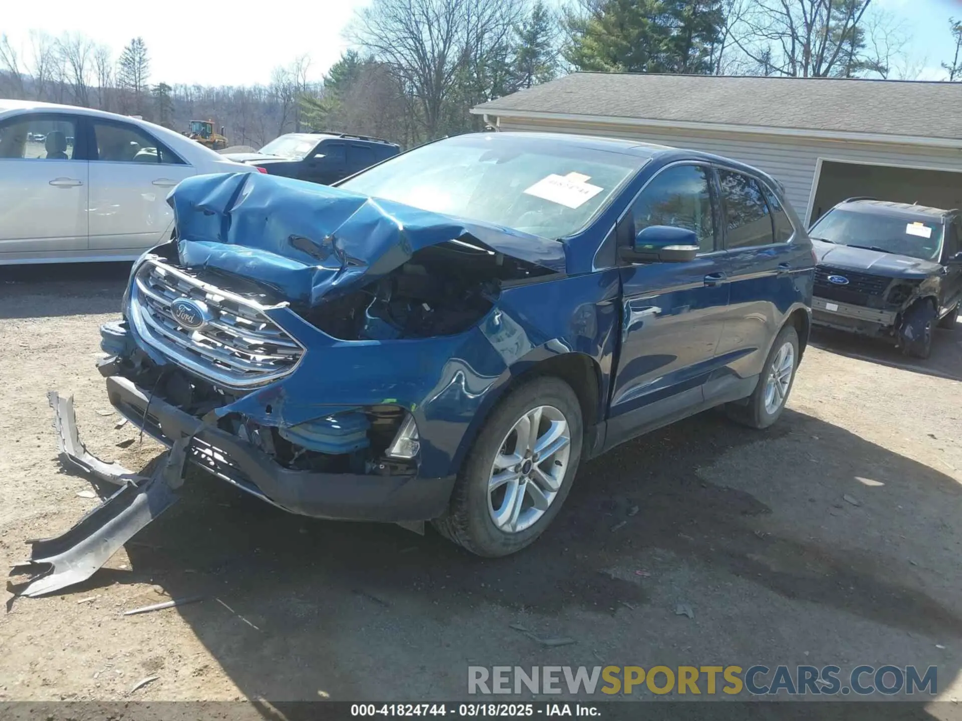 2 Фотография поврежденного автомобиля 2FMPK4J97LBA25067 FORD EDGE 2020