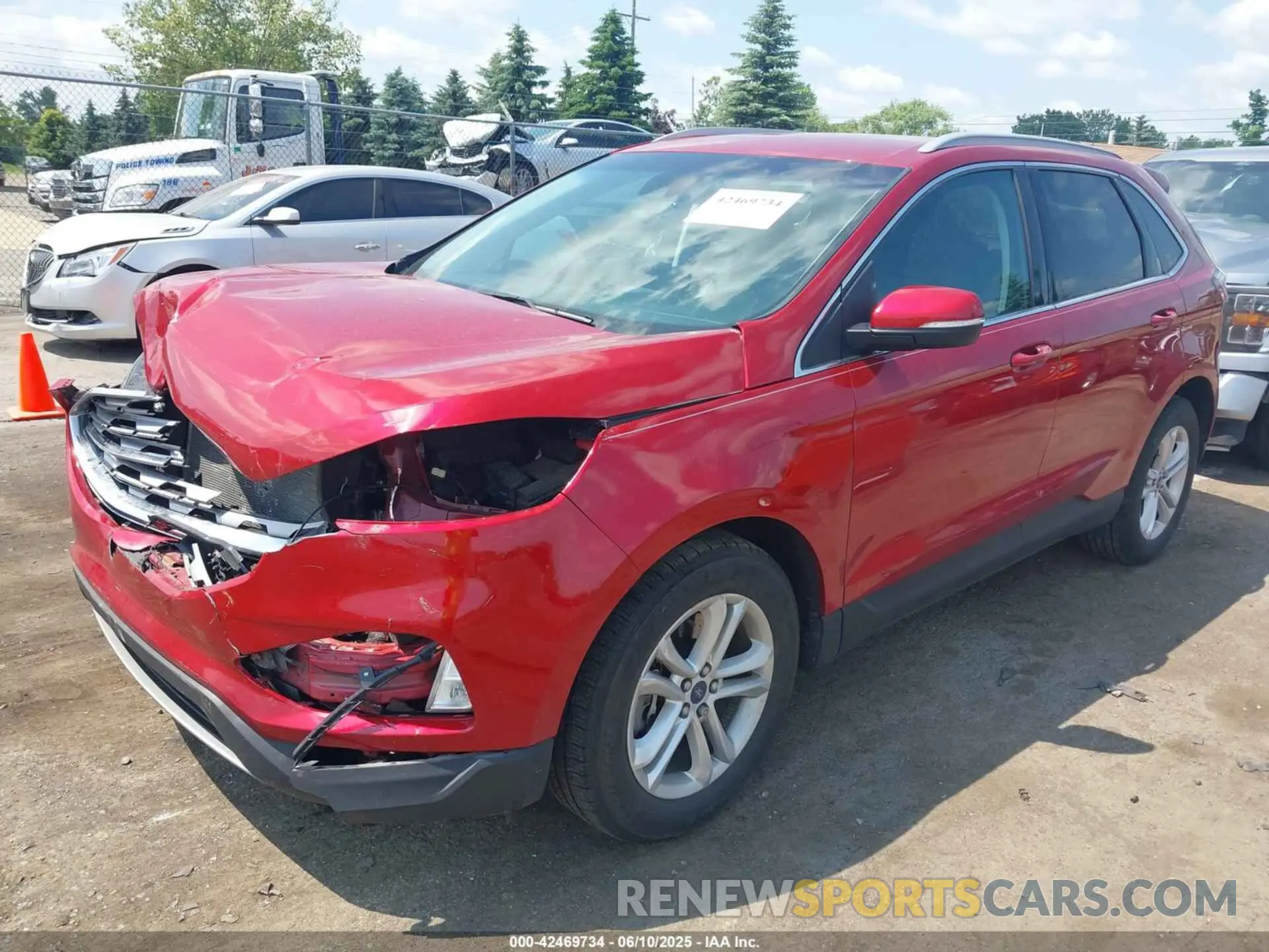 2 Фотография поврежденного автомобиля 2FMPK4J97LBA98830 FORD EDGE 2020