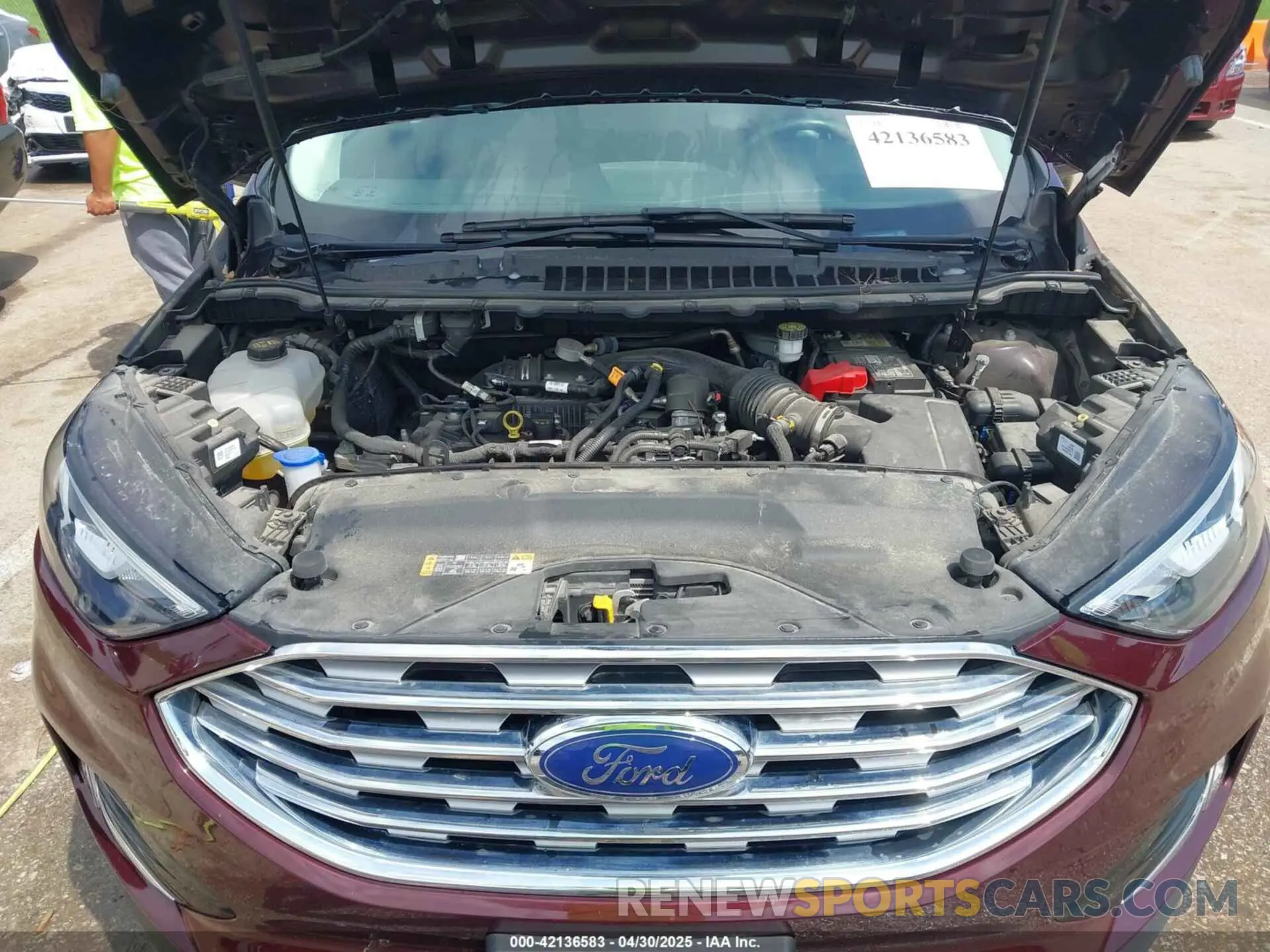 10 Photograph of a damaged car 2FMPK4J98LBA46722 FORD EDGE 2020