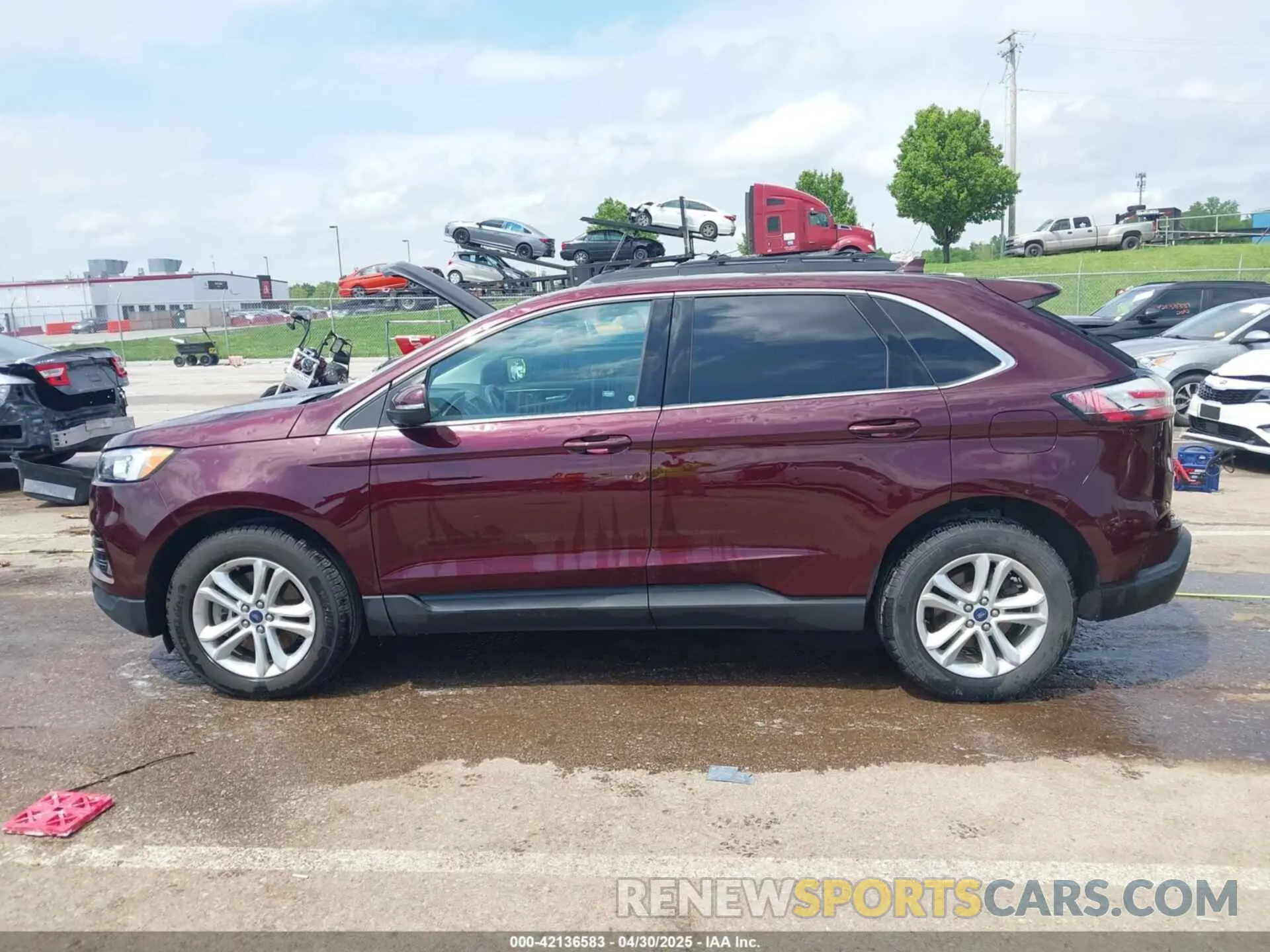 14 Photograph of a damaged car 2FMPK4J98LBA46722 FORD EDGE 2020