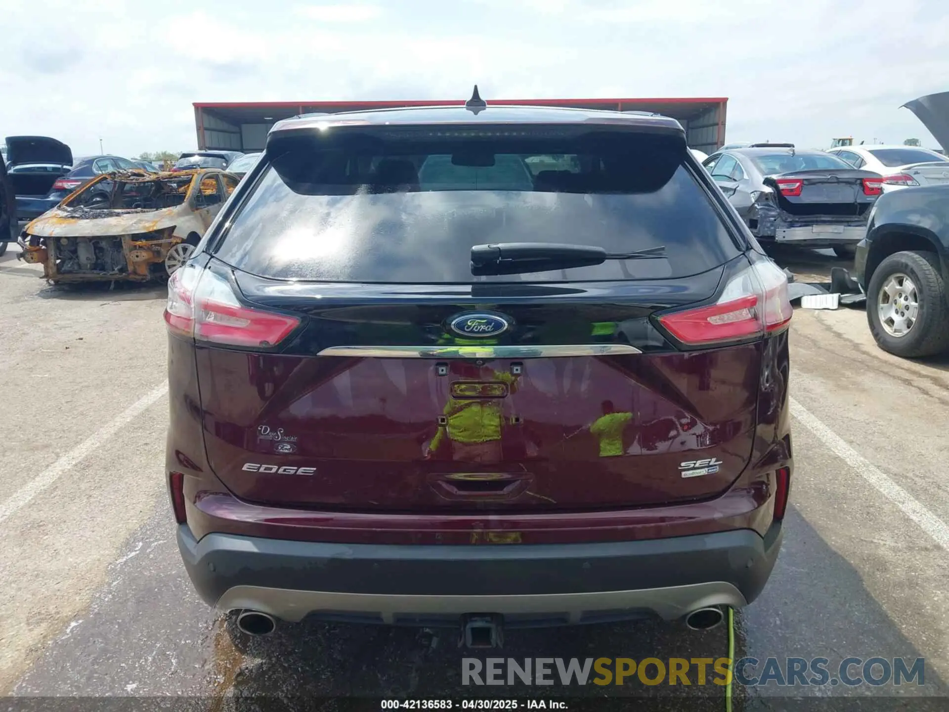 16 Photograph of a damaged car 2FMPK4J98LBA46722 FORD EDGE 2020