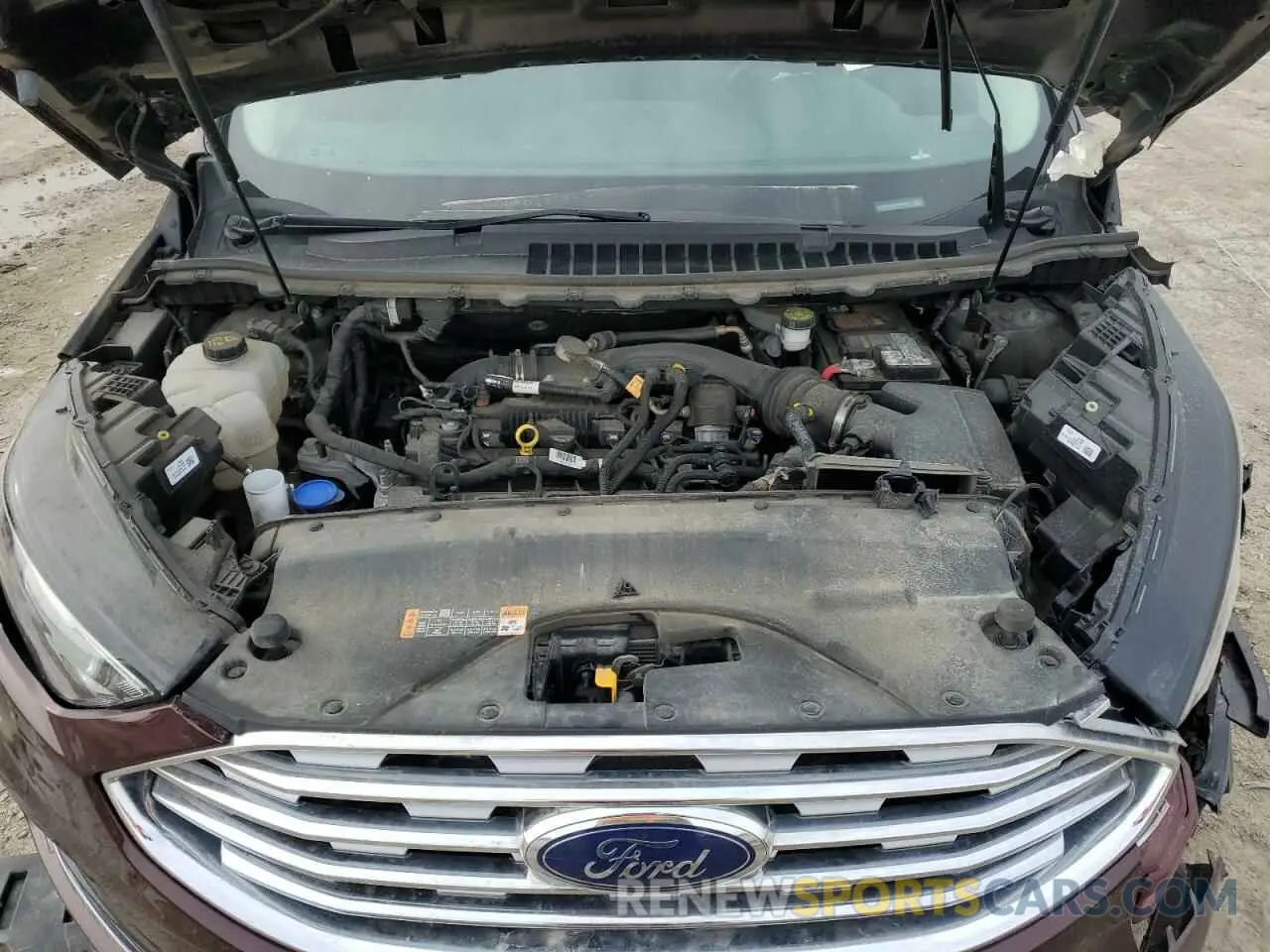 13 Фотография поврежденного автомобиля 2FMPK4J98LBA98366 FORD EDGE 2020