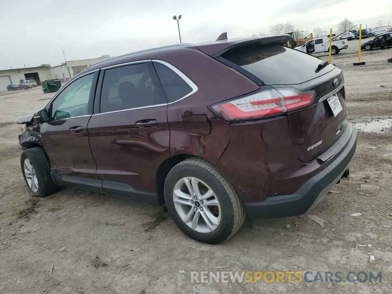 2 Фотография поврежденного автомобиля 2FMPK4J98LBA98366 FORD EDGE 2020