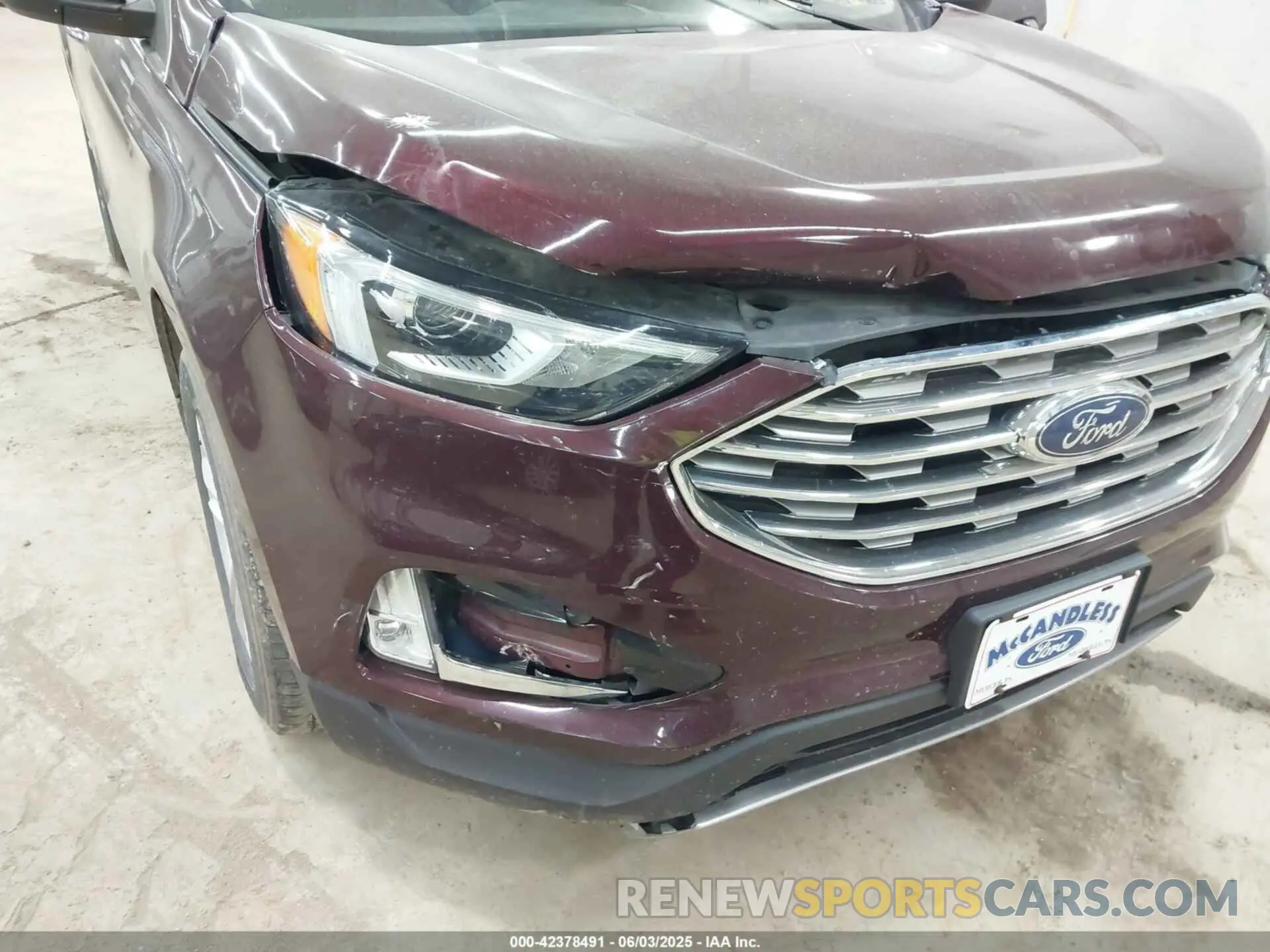6 Photograph of a damaged car 2FMPK4J98LBB03257 FORD EDGE 2020