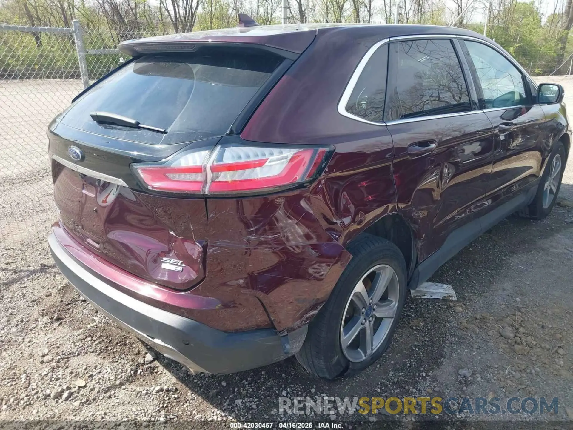 6 Photograph of a damaged car 2FMPK4J99LBA08674 FORD EDGE 2020
