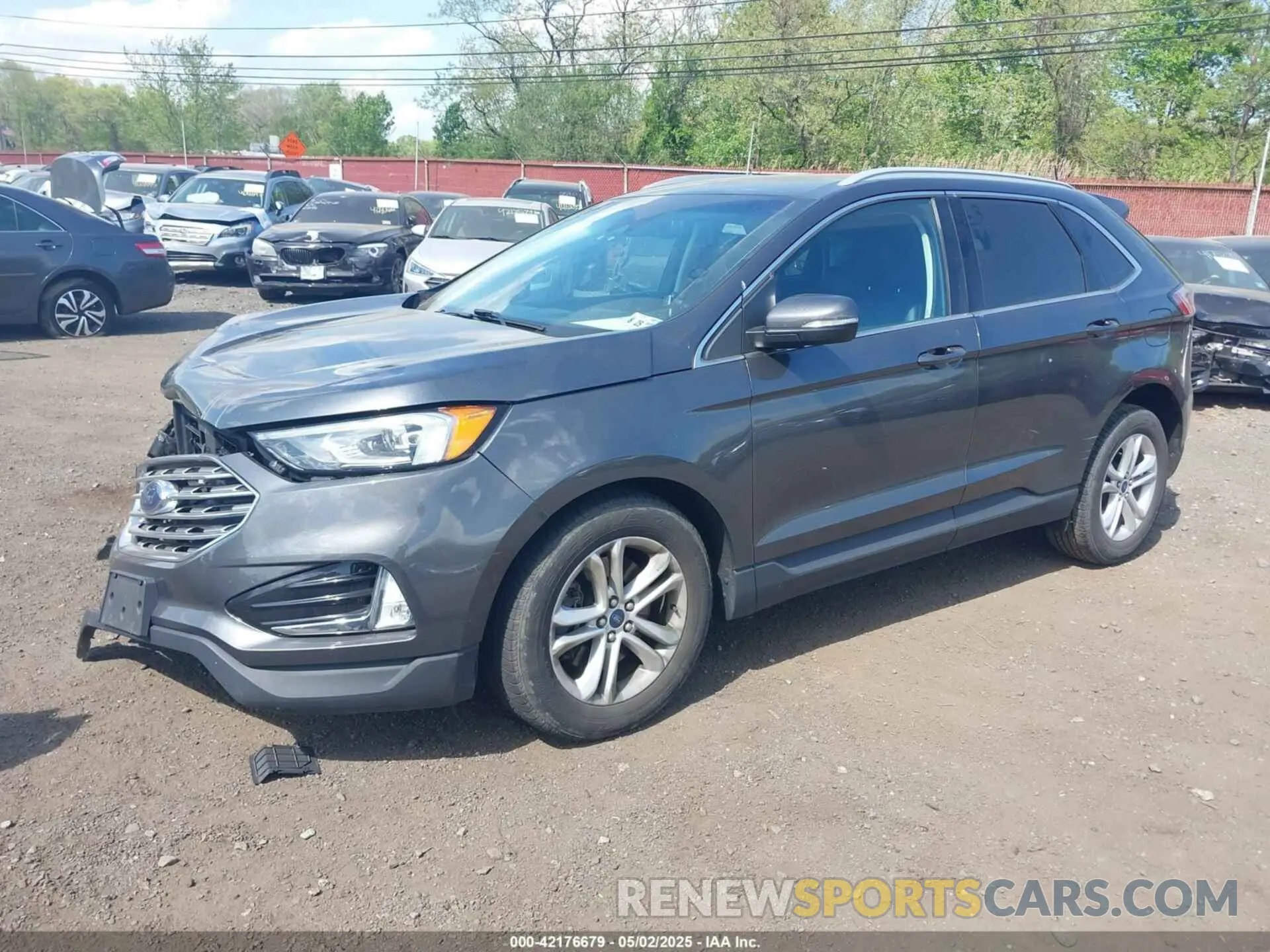 2 Фотография поврежденного автомобиля 2FMPK4J99LBA96092 FORD EDGE 2020