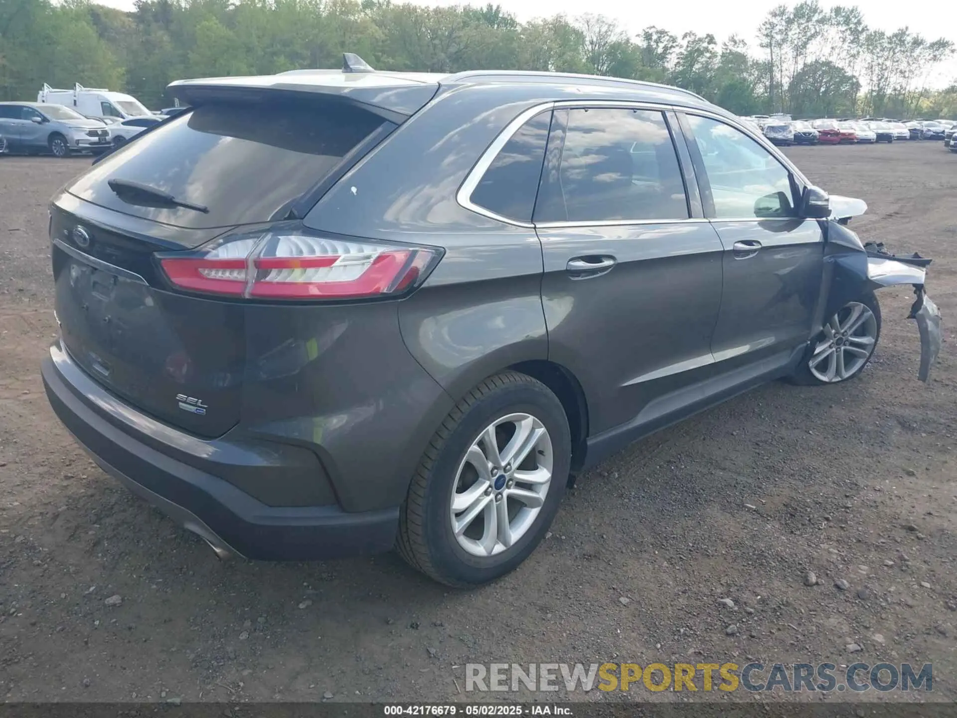 4 Фотография поврежденного автомобиля 2FMPK4J99LBA96092 FORD EDGE 2020