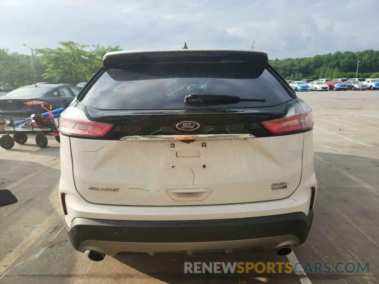 6 Фотография поврежденного автомобиля 2FMPK4J99LBB15305 FORD EDGE 2020