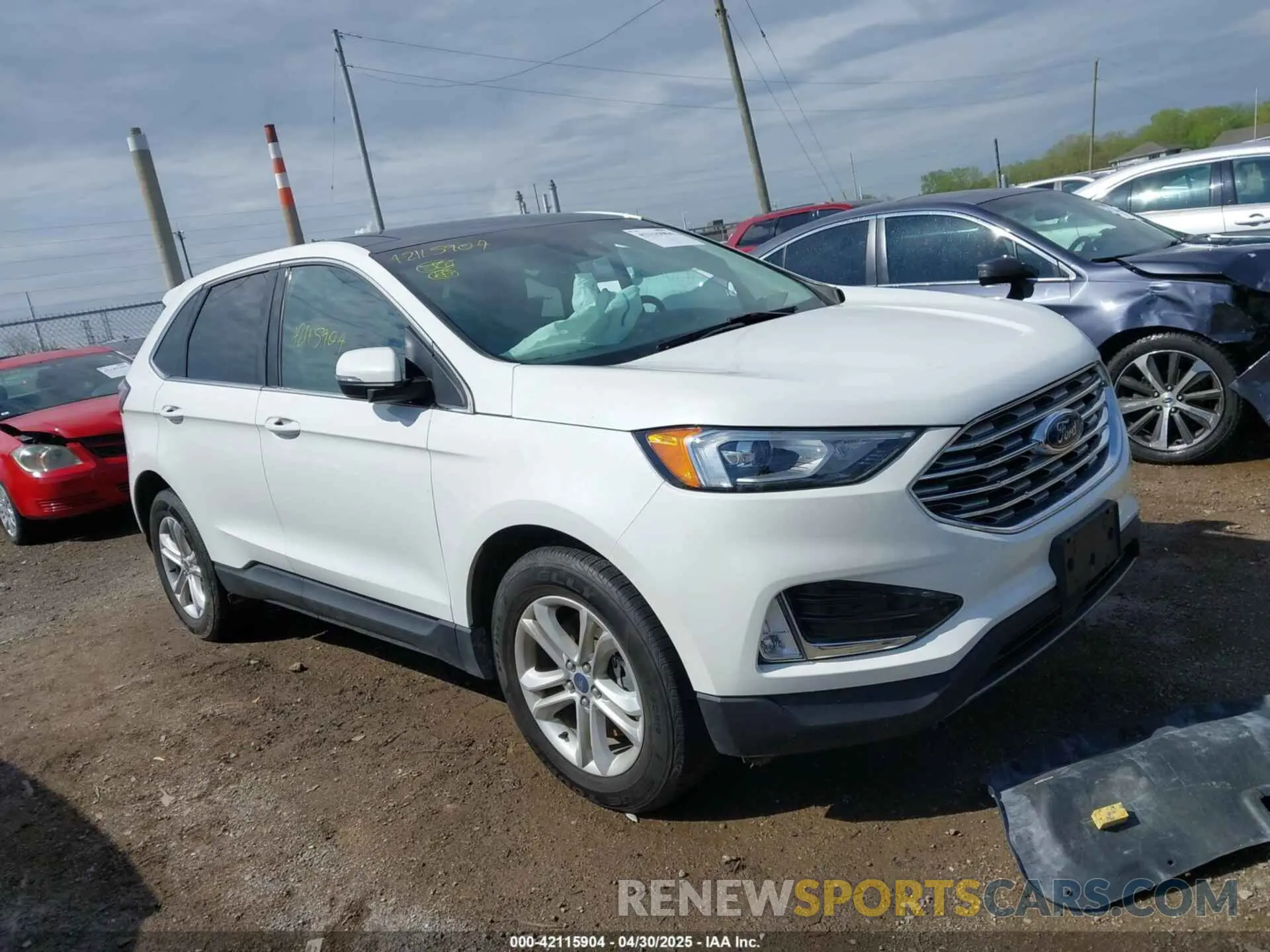 1 Фотография поврежденного автомобиля 2FMPK4J9XLBA07663 FORD EDGE 2020