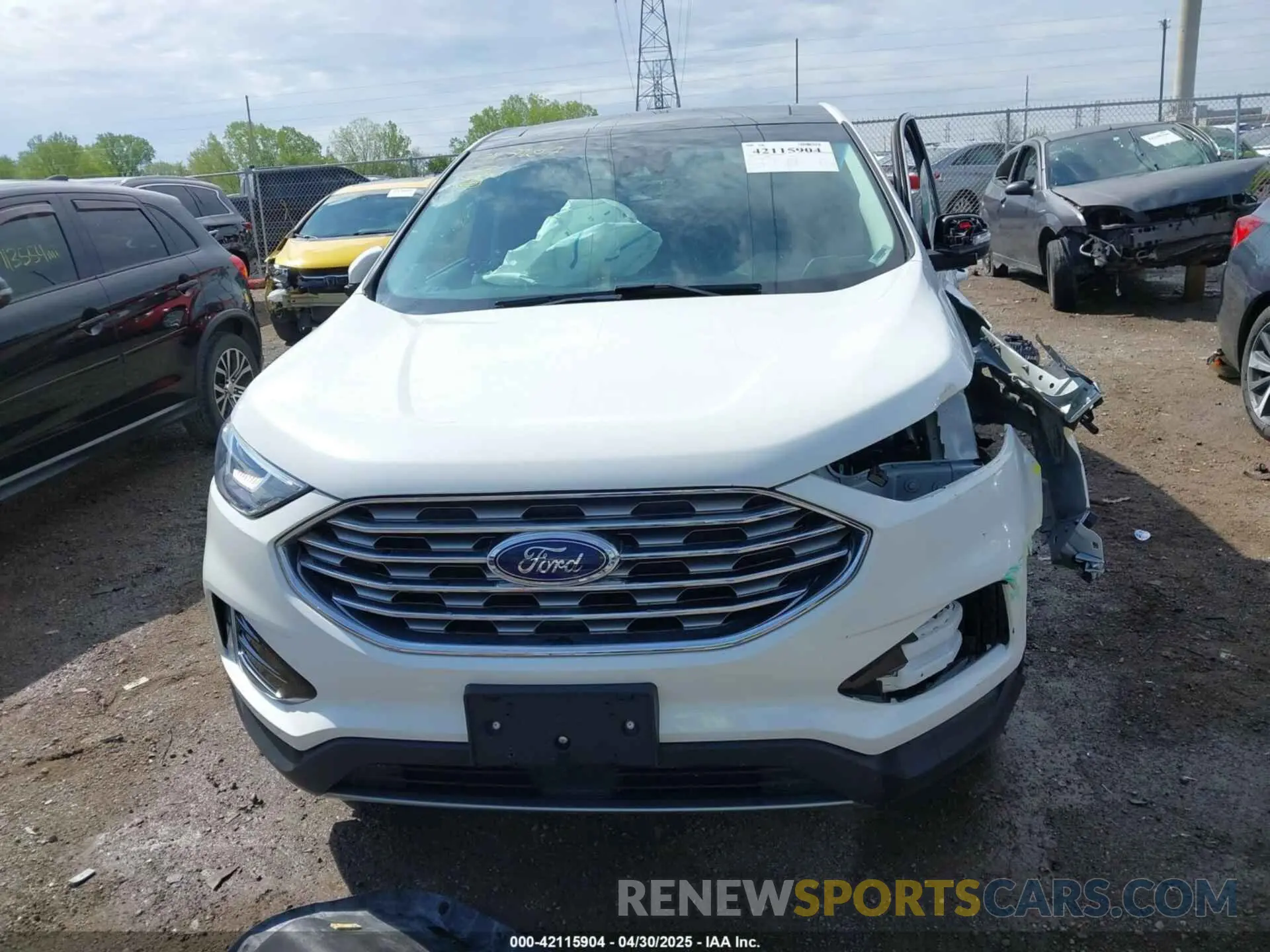 13 Фотография поврежденного автомобиля 2FMPK4J9XLBA07663 FORD EDGE 2020