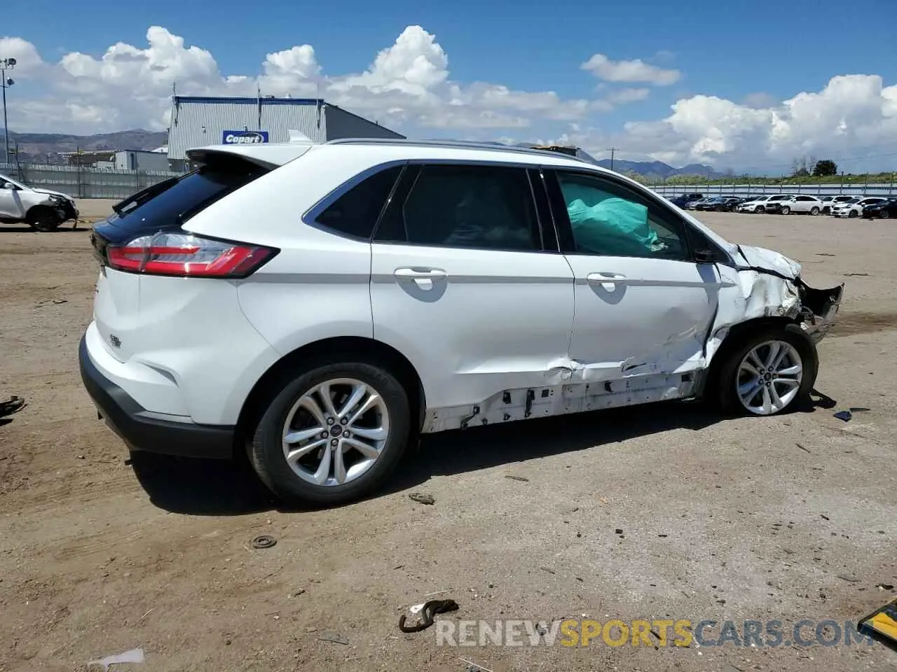 3 Фотография поврежденного автомобиля 2FMPK4J9XLBA31297 FORD EDGE 2020