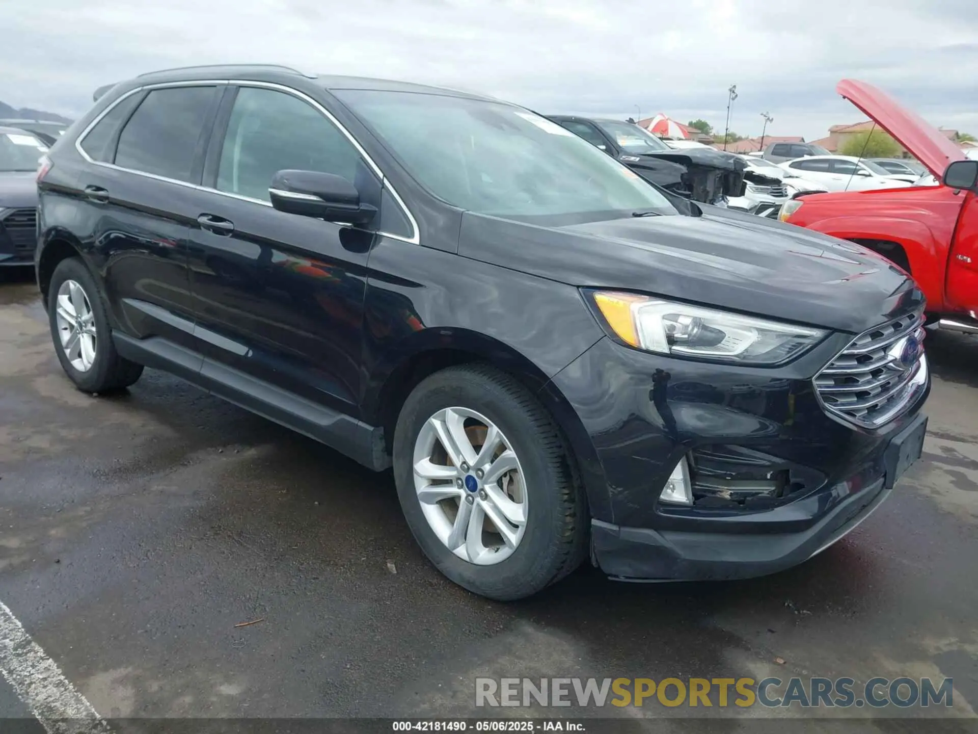 1 Photograph of a damaged car 2FMPK4J9XLBA78278 FORD EDGE 2020