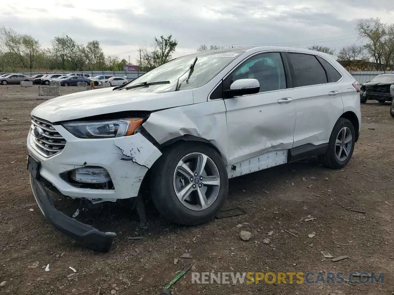 1 Photograph of a damaged car 2FMPK4J9XLBB08542 FORD EDGE 2020
