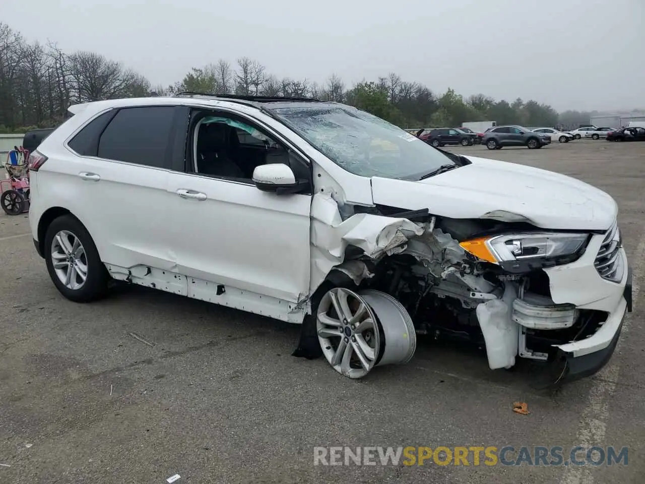 4 Фотография поврежденного автомобиля 2FMPK4J9XLBB30184 FORD EDGE 2020