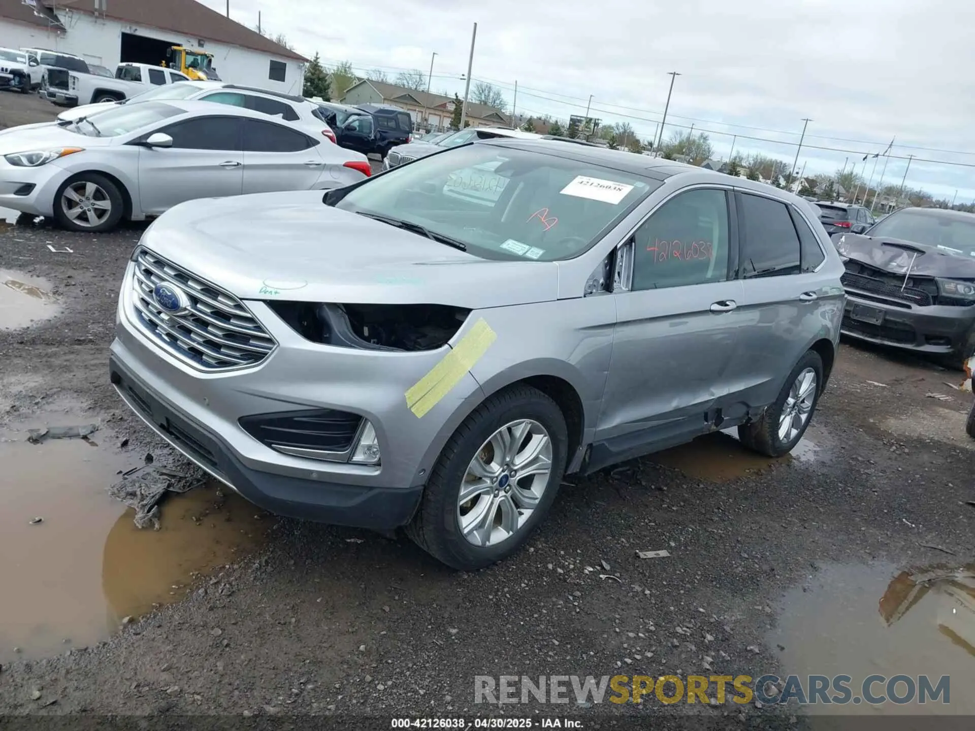 2 Photograph of a damaged car 2FMPK4K91LBB35370 FORD EDGE 2020