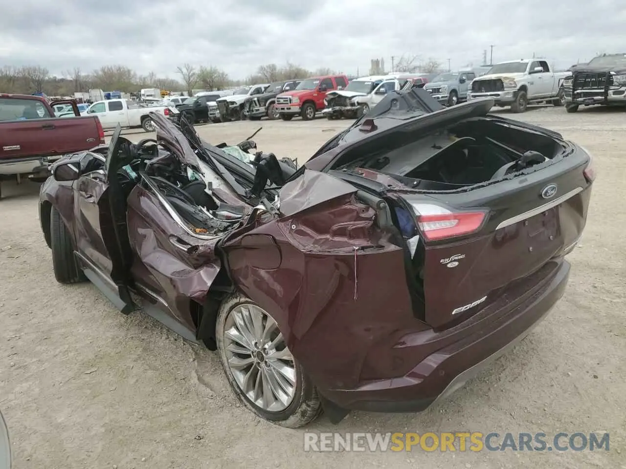 2 Photograph of a damaged car 2FMPK4K93LBA11617 FORD EDGE 2020
