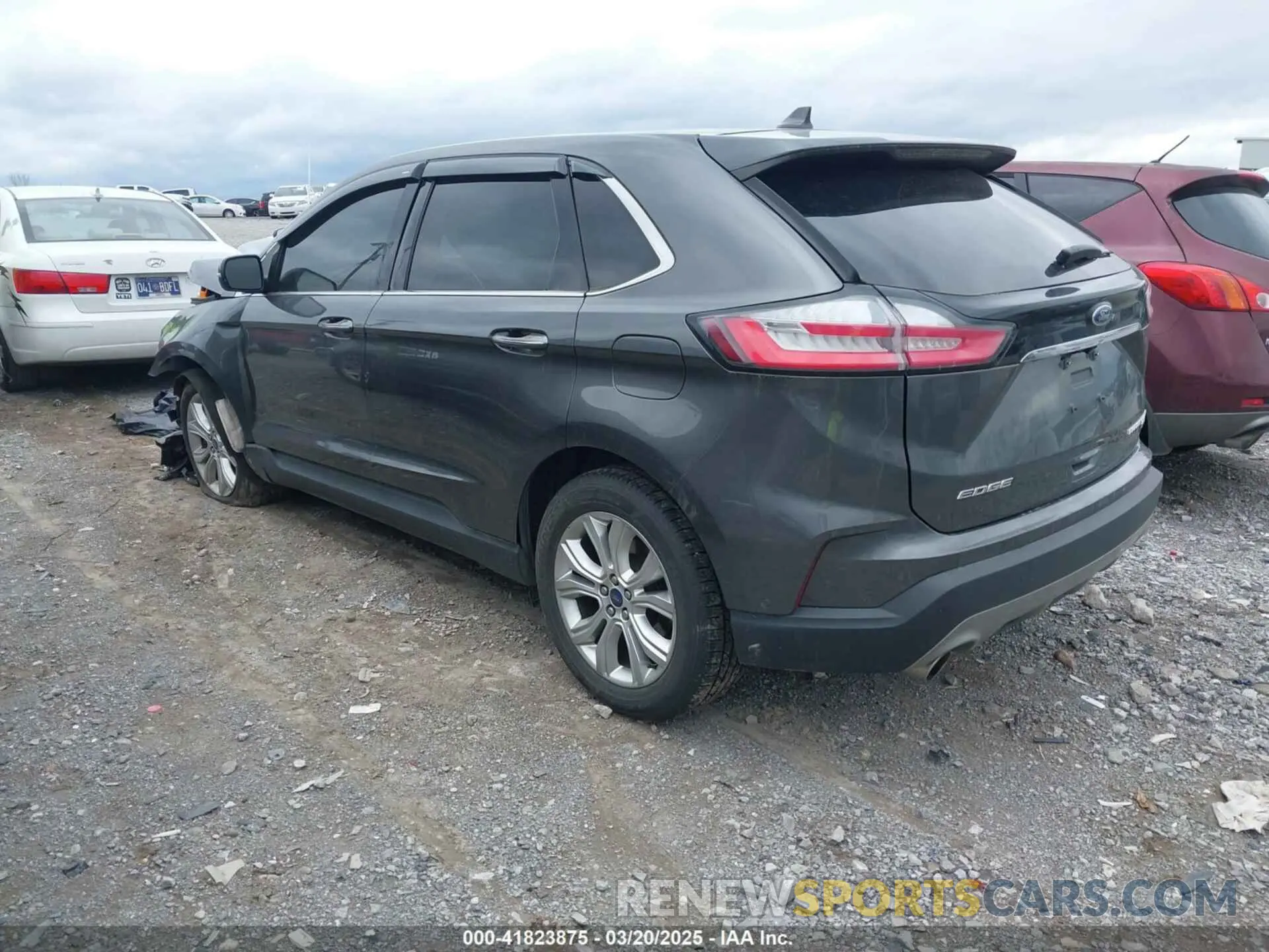 3 Фотография поврежденного автомобиля 2FMPK4K93LBA55441 FORD EDGE 2020