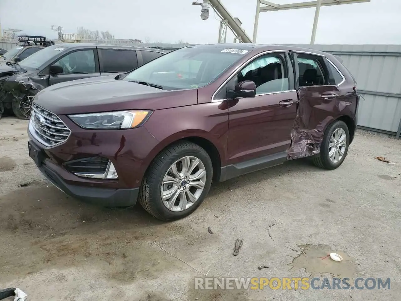 1 Photograph of a damaged car 2FMPK4K95LBA95892 FORD EDGE 2020