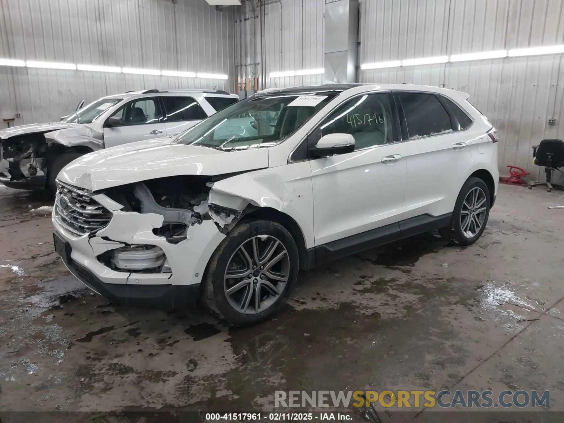 2 Фотография поврежденного автомобиля 2FMPK4K96LBB31461 FORD EDGE 2020