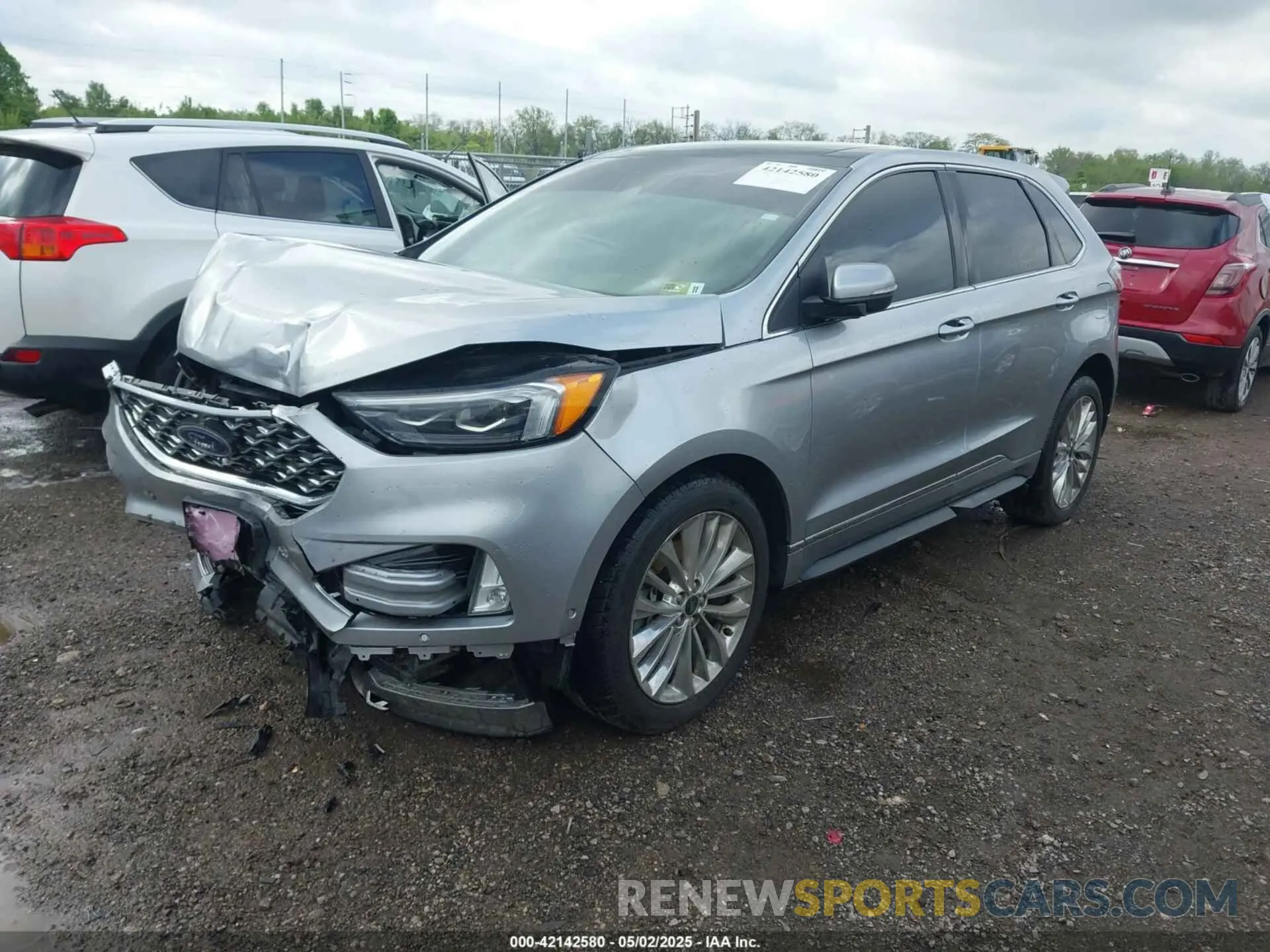 2 Photograph of a damaged car 2FMPK4K96LBB60376 FORD EDGE 2020