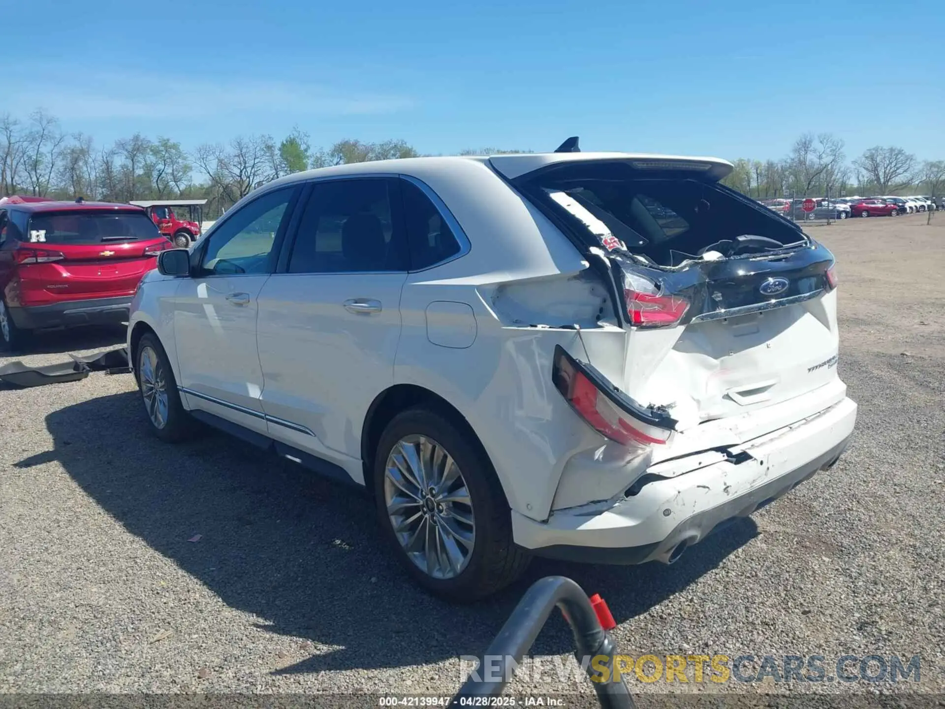 3 Фотография поврежденного автомобиля 2FMPK4K99LBB59058 FORD EDGE 2020