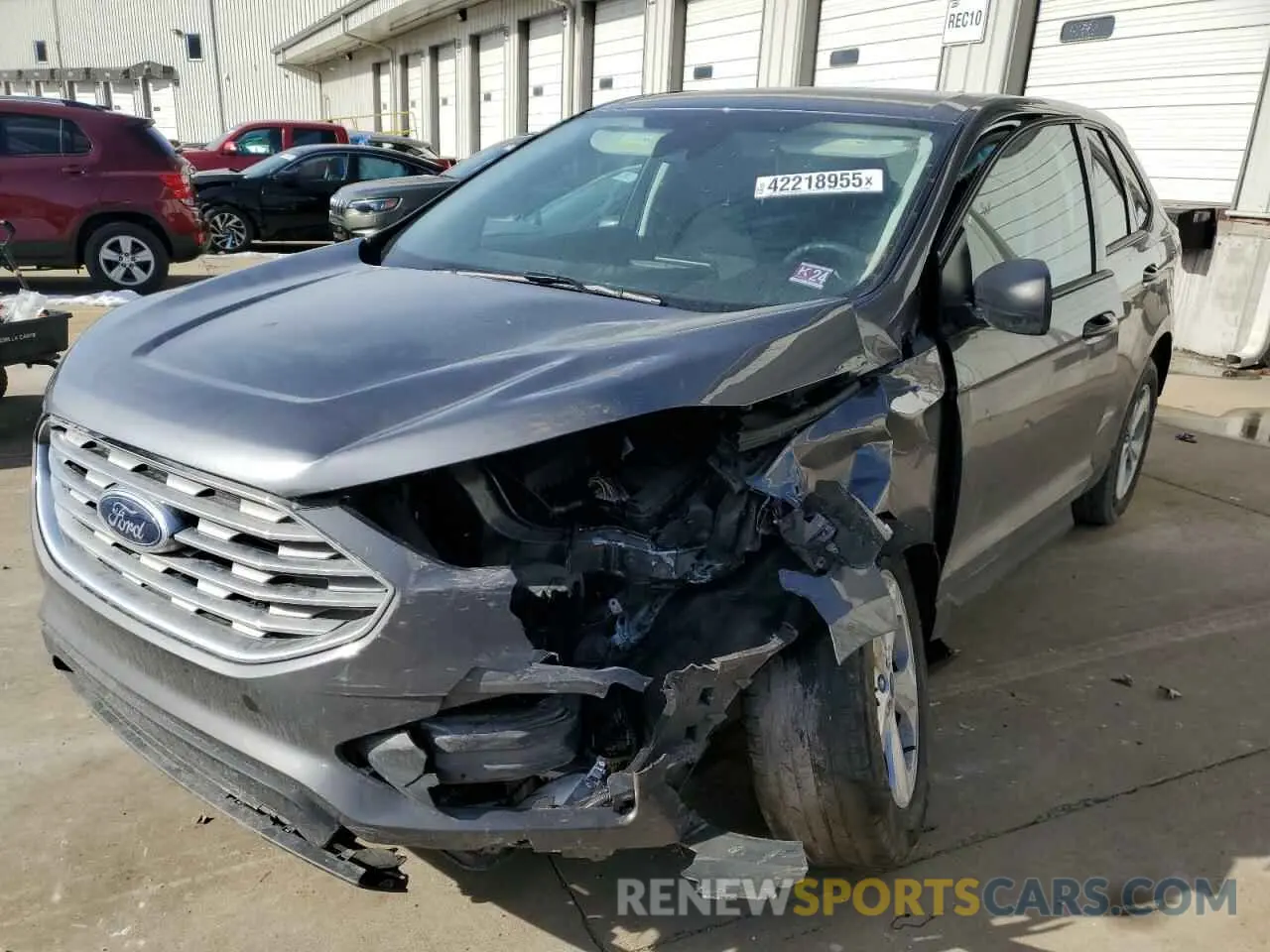 1 Photograph of a damaged car 2FMPK3G90MBA04872 FORD EDGE 2021