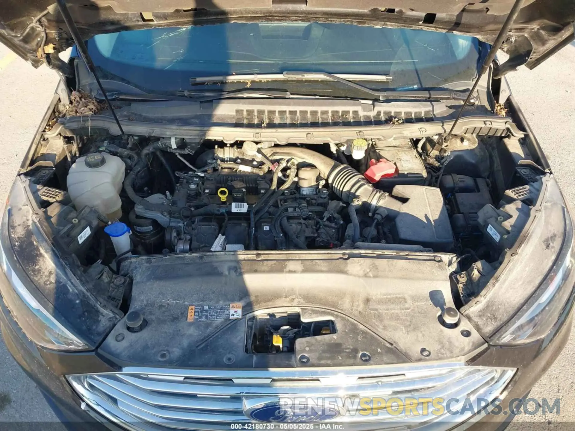 10 Фотография поврежденного автомобиля 2FMPK3G90MBA18643 FORD EDGE 2021