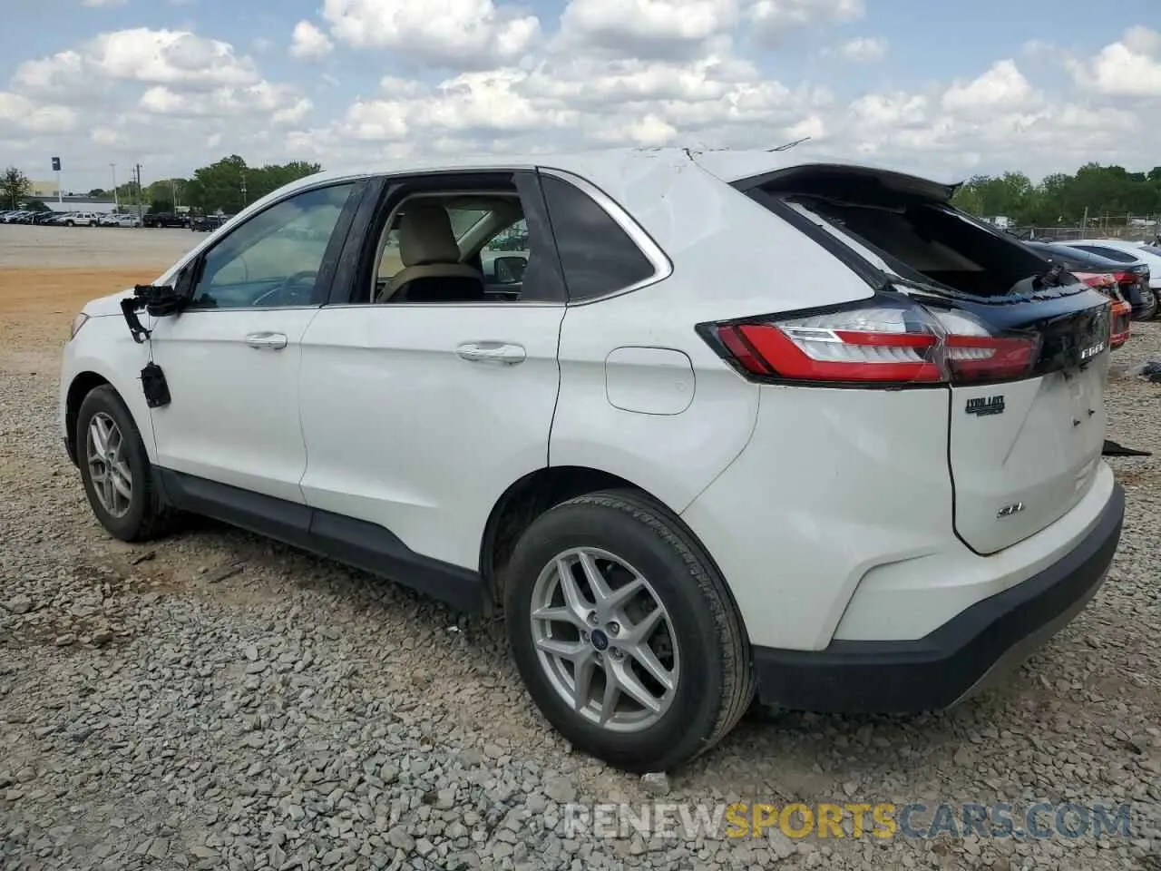 2 Фотография поврежденного автомобиля 2FMPK3J90MBA33930 FORD EDGE 2021