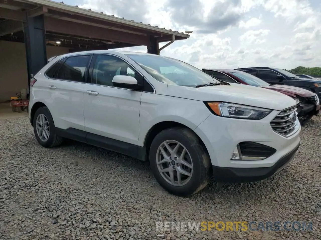 4 Фотография поврежденного автомобиля 2FMPK3J90MBA33930 FORD EDGE 2021