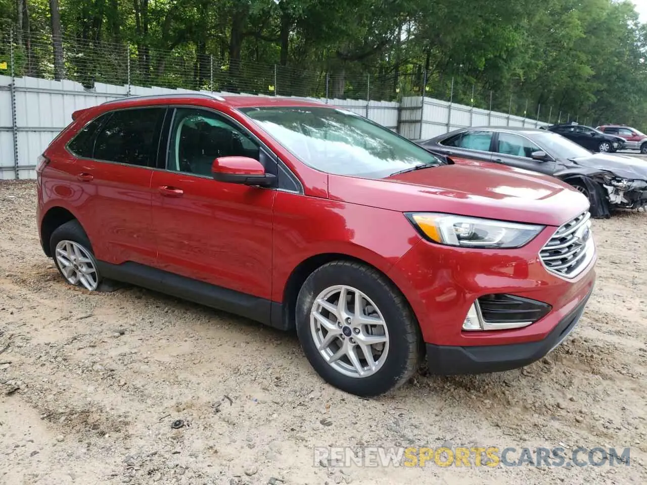 4 Фотография поврежденного автомобиля 2FMPK3J90MBA64689 FORD EDGE 2021