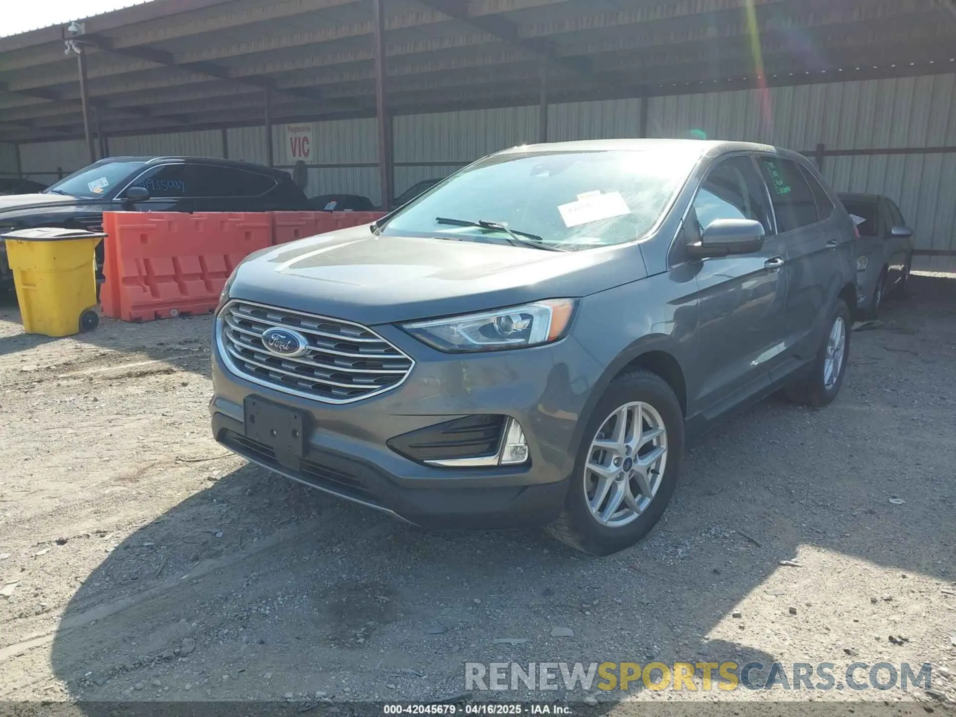2 Фотография поврежденного автомобиля 2FMPK3J91MBA25335 FORD EDGE 2021
