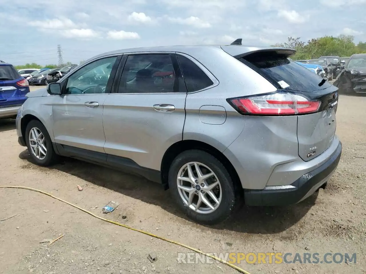 2 Фотография поврежденного автомобиля 2FMPK3J92MBA04865 FORD EDGE 2021