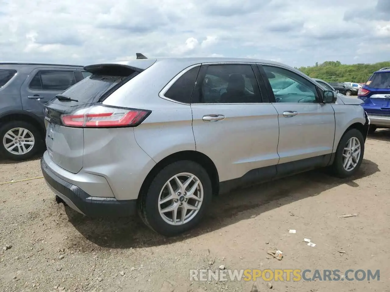 3 Фотография поврежденного автомобиля 2FMPK3J92MBA04865 FORD EDGE 2021