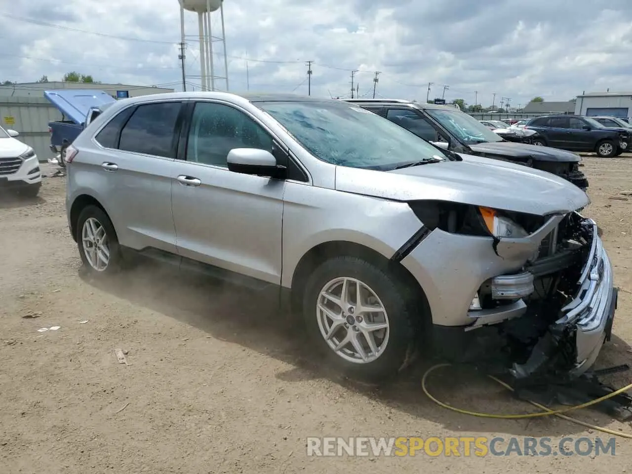 4 Фотография поврежденного автомобиля 2FMPK3J92MBA04865 FORD EDGE 2021