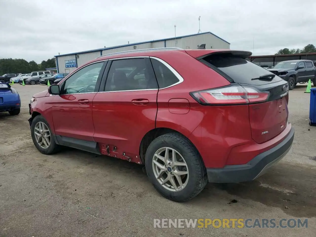 2 Фотография поврежденного автомобиля 2FMPK3J92MBA65374 FORD EDGE 2021