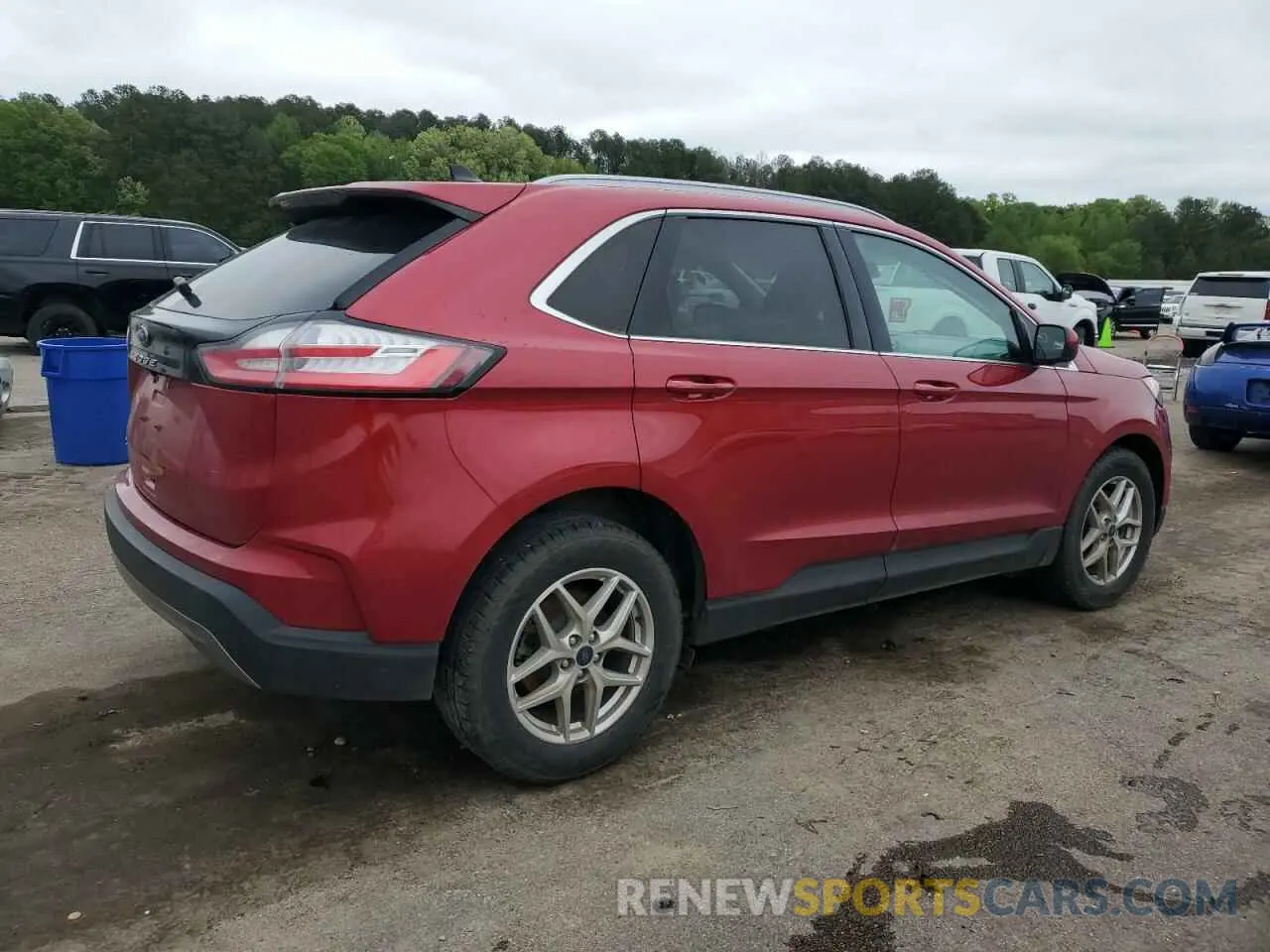 3 Фотография поврежденного автомобиля 2FMPK3J92MBA65374 FORD EDGE 2021