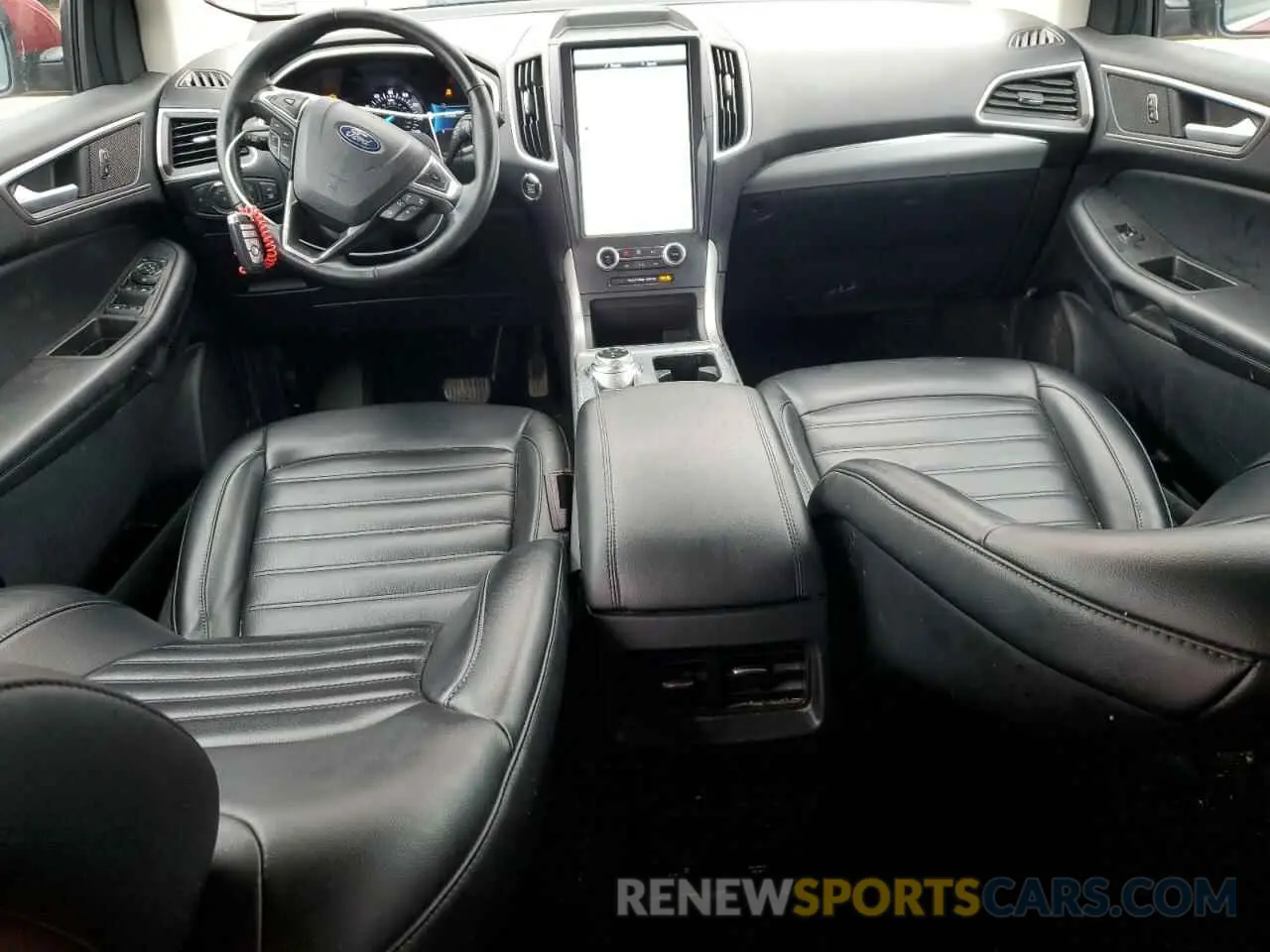 8 Фотография поврежденного автомобиля 2FMPK3J92MBA65374 FORD EDGE 2021