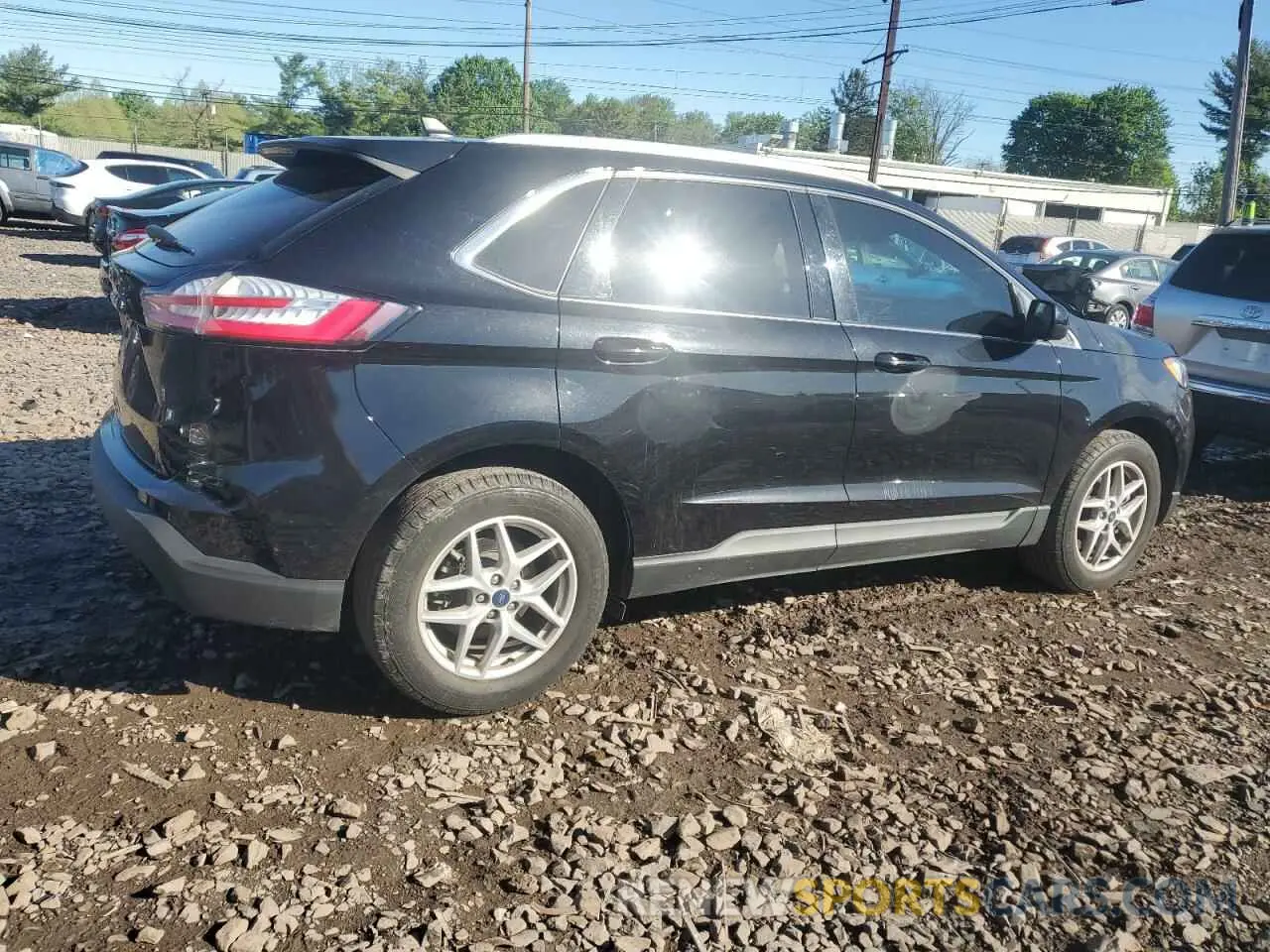 3 Photograph of a damaged car 2FMPK3J93MBA12327 FORD EDGE 2021