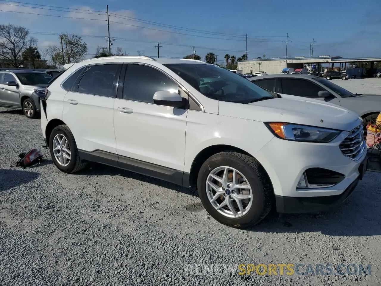 4 Фотография поврежденного автомобиля 2FMPK3J93MBA37521 FORD EDGE 2021