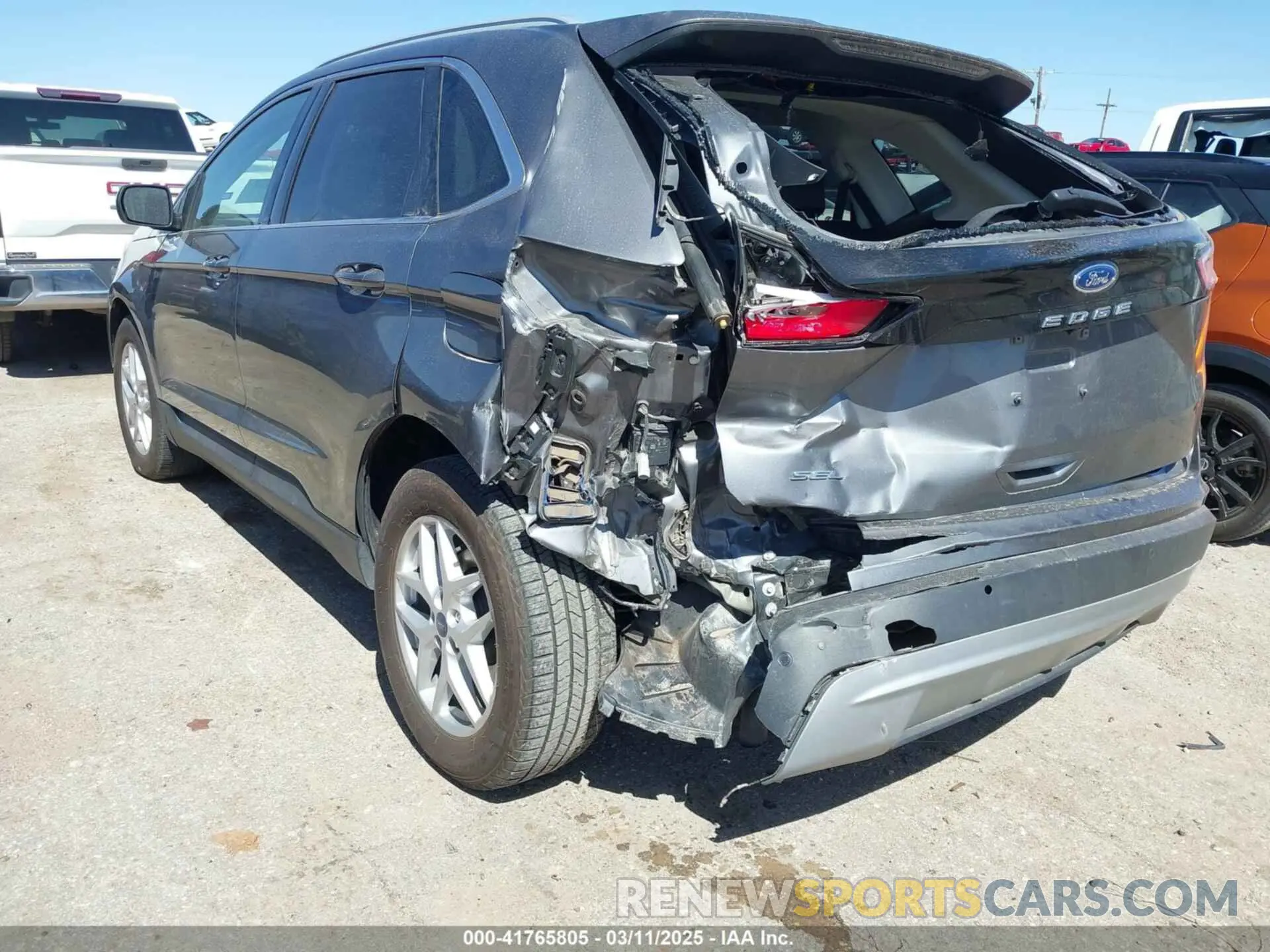 3 Фотография поврежденного автомобиля 2FMPK3J93MBA47143 FORD EDGE 2021