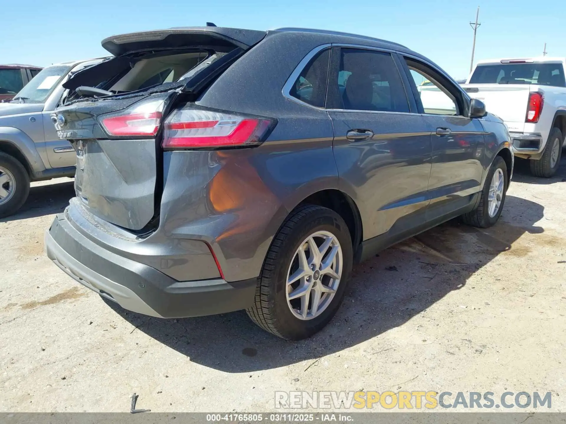 4 Фотография поврежденного автомобиля 2FMPK3J93MBA47143 FORD EDGE 2021