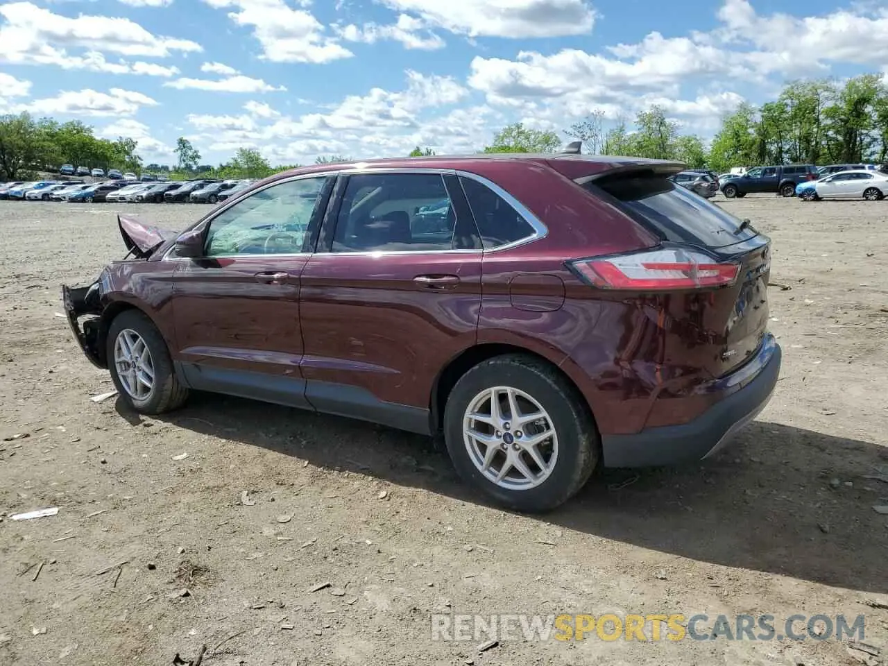 2 Фотография поврежденного автомобиля 2FMPK3J94MBA07315 FORD EDGE 2021