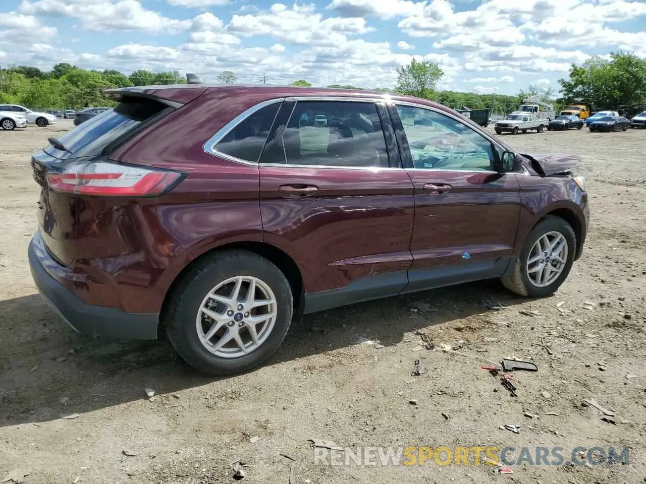 3 Фотография поврежденного автомобиля 2FMPK3J94MBA07315 FORD EDGE 2021