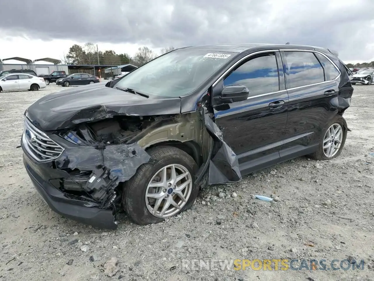 1 Photograph of a damaged car 2FMPK3J94MBA47250 FORD EDGE 2021