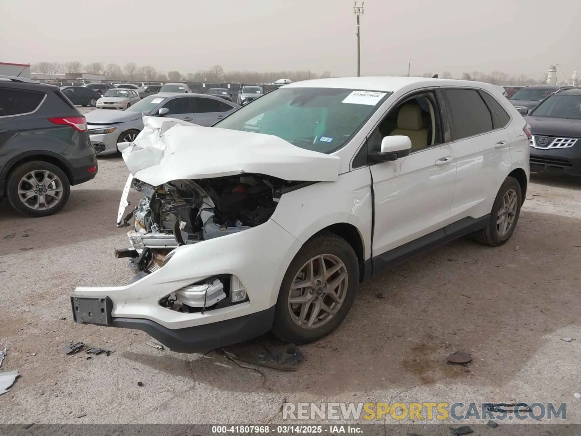 2 Photograph of a damaged car 2FMPK3J95MBA05654 FORD EDGE 2021