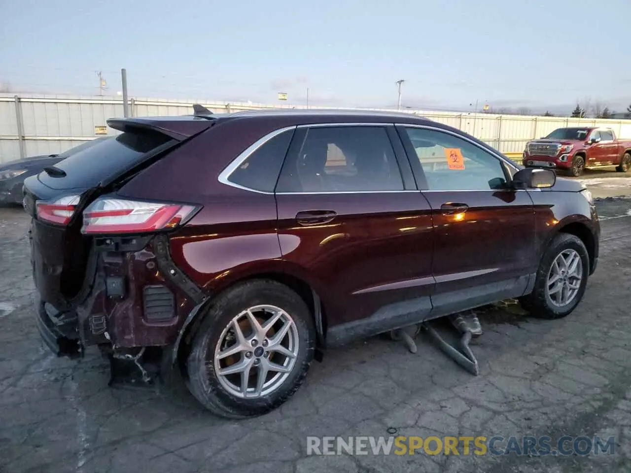 3 Photograph of a damaged car 2FMPK3J98MBA28622 FORD EDGE 2021