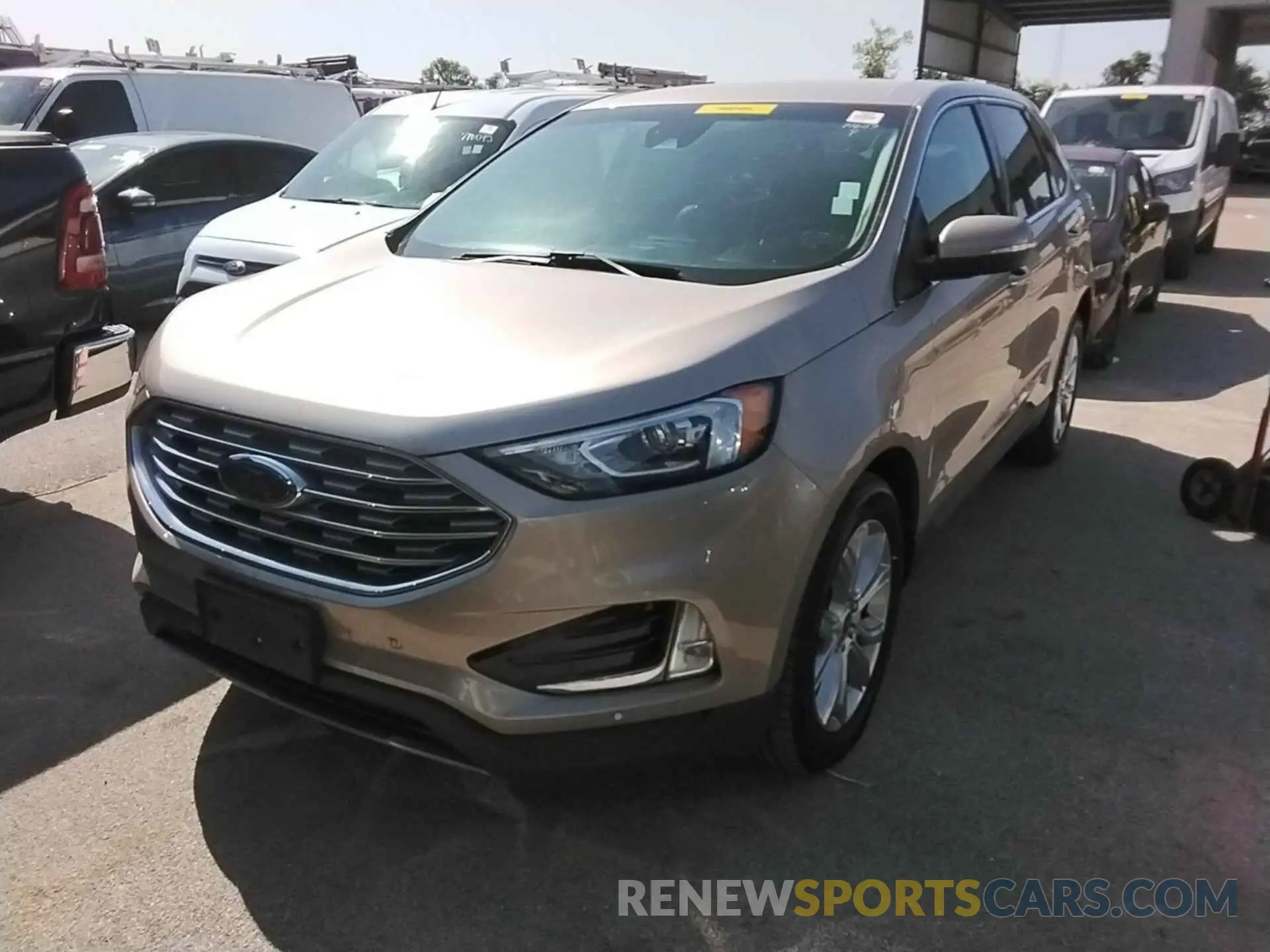 2 Фотография поврежденного автомобиля 2FMPK3K93MBA50462 FORD EDGE 2021