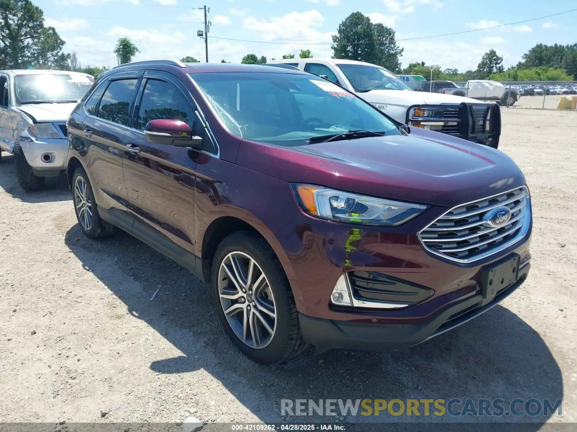 1 Photograph of a damaged car 2FMPK3K95MBA01053 FORD EDGE 2021